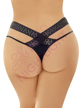 NightLight Dantelli Büyük Beden Erotik Külot NightLight 9154