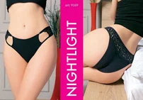 NightLight Dantelli Pencereli Fantazi Kadın Külot NightLight 9169