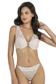 Fabony Omuzu Dantellli Boş Cup Sütyen Takım Fabony 4270