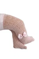 Orietta Aksesuarli Bebek Külotlu Çorap Pembe Daymod D2143003 Pembe