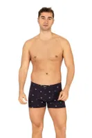 Özkan 11113 5'li Paket Erkek Pamuklu Modal Esnek Yumuşak Desenli Boxer Şort Külot Görsel görsel 5