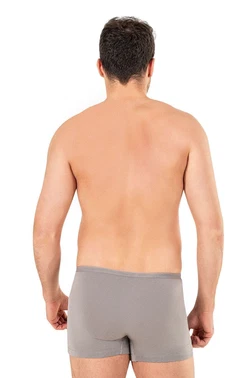 Özkan Özkan 11897 Gri Erkek Pamuklu Modal Boxer Şort - Alternatif Görünüm