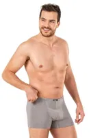 Özkan 11897 Gri Erkek Pamuklu Modal Boxer Şort Gri farklı açı