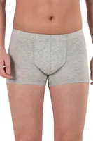 Özkan 12024 Gri Erkek Pamuklu Likralı Süprem Esnek Rahat Boxer Şort Gri