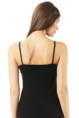 Özkan Süprem Pamuklu Likralı Esnek Rahat İnce Askılı Kadın Atlet Özkan 23319 - Alternatif Görünüm