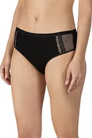 Özkan 25592 10lu Paket Kadın Modal Pamuklu Dantelli Bato Külot Siyah farklı açı