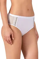 Özkan 25592 10lu Paket Kadın Modal Pamuklu Dantelli Bato Külot Beyaz görsel 12