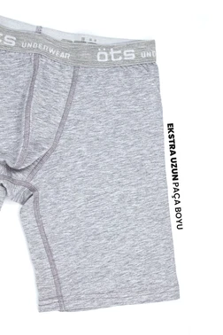 Öts İç Giyim Pamuklu Erkek Boxer Likralı Uzun Paçalı ÖTS 2645 - Alternatif Görünüm