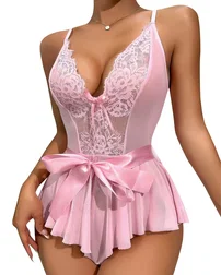 Lily Bianca Pembe Fantezi Babydoll Lily Bianca 970