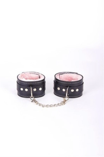Pembe Peluşlu Fantezi Harness Kelepçe missisX 6011