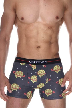 Darkzone Pizza Desenli Erkek Boxer (Dijital Baskılı) Darkzone DZN2074
