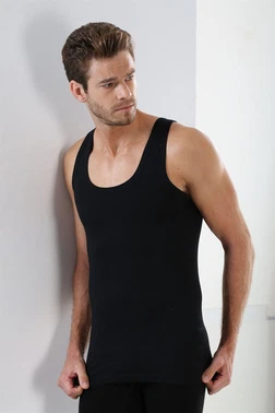 Arma Yıldız Premium Siyah Erkek Atlet 3'lü Paket Arma Yıldız 1001 - 3 ADET - Alternatif Görünüm