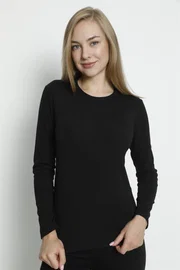 Arma Yıldız Ribana Siyah Uzun Kollu Body Arma Yıldız 3343