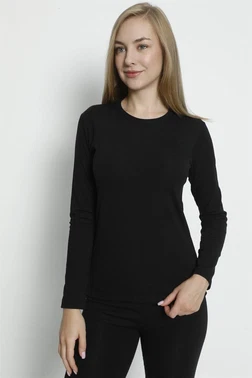 Arma Yıldız Ribana Siyah Uzun Kollu Body Arma Yıldız 3343 - Alternatif Görünüm