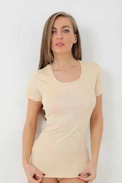 Arma Yıldız Ribana Ten Yuvarlak Yaka Fanila Arma Yıldız 3314