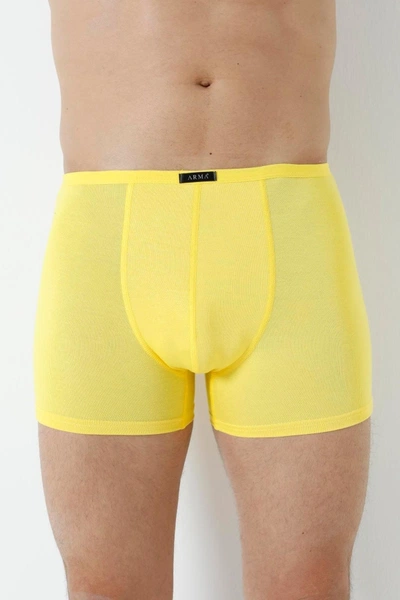Sari Erkek Bambu Boxer Ince Bel Lastikli Arma Yıldız 1190 - 5 ADET