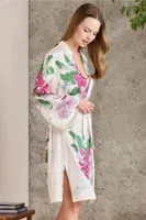 Saten Emprime Gecelik Sabahlık Takım Pierre Cardin 2415  görsel 4