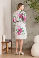 Saten Emprime Gecelik Sabahlık Takım Pierre Cardin 2415  görsel 5
