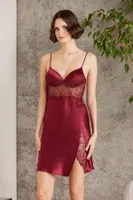 Saten Gecelik Sabahlık Pijama Takım Şort Takım 6'lı Gelin Çeyiz Seti Pierre Cardin 6000 görsel 31