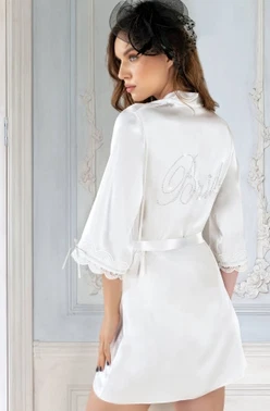 Saten Sabahlık Bride Daria 5798
