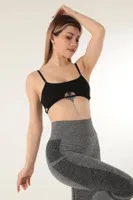 Seamless Ayarlanabilir Askılı Büstiyer DoReMi 002-000190 Siyah detay görünüm