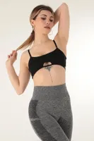 Seamless Ayarlanabilir Askılı Büstiyer DoReMi 002-000190 Siyah görsel 7