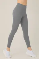 Seamless Dikişsiz Örme Yüksek Bel Sporcu Tayt DoReMi 002-000806 Antrasit