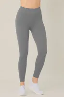 Seamless Dikişsiz Örme Yüksek Bel Sporcu Tayt DoReMi 002-000806 Antrasit detay görünüm