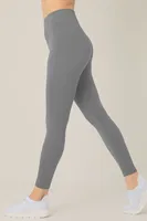 Seamless Dikişsiz Örme Yüksek Bel Sporcu Tayt DoReMi 002-000806 Antrasit farklı açı