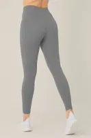Seamless Dikişsiz Örme Yüksek Bel Sporcu Tayt DoReMi 002-000806 Antrasit görsel 4