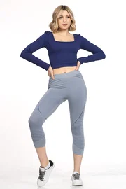 Miorre Seamless Dikişsiz Vücudu Saran Spor Kısa Tayt Miorre 001-001279