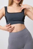 Seamless Fitilli Kalın Askılı Spor Sütyen DoReMi 002-000158 detay görünüm