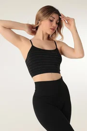 Miorre Seamless İnce Askılı Simli Büstiyer Miorre 999-ZZ0140