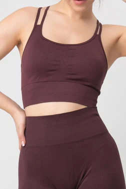 DOREMI Seamless Sırtı Çapraz Askılı Pedli Spor Sütyen DoReMi 002-000157 - Alternatif Görünüm