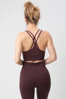 Seamless Sırtı Çapraz Askılı Pedli Spor Sütyen DoReMi 002-000157 görsel 4