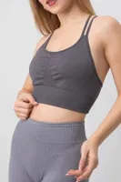 Seamless Sırtı Çapraz Askılı Pedli Spor Sütyen DoReMi 002-000157 görsel 7