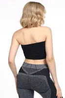 Seamless Straplez Askısız Pedsiz Büstiyer Miorre 999-ZZ0158 Siyah görsel 6