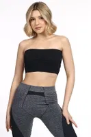 Seamless Straplez Askısız Pedsiz Büstiyer Miorre 999-ZZ0158 Siyah görsel 9