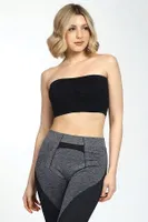 Seamless Straplez Askısız Pedsiz Büstiyer Miorre 999-ZZ0158 Siyah görsel 11