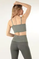 Seamless Straplez Spor Sütyen DoReMi 002-000149 Haki farklı açı