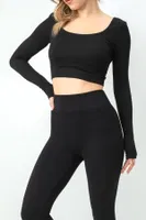 Seamless Straplez Uzun Kollu Fitilli Büstiyer DoReMi  002-000132 Siyah görsel 7