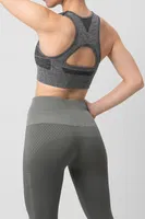 Seamless Swimmer Pedli Spor Sütyeni Miorre 002-000156 Antrasit farklı açı