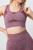 Seamless Swimmer Pedli Spor Sütyeni Miorre 002-000156 Bordo görsel 5
