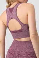 Seamless Swimmer Pedli Spor Sütyeni Miorre 002-000156 Bordo görsel 8