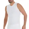 Sıfır Kollu 3'lü Paket Bisiklet Yaka Modal Erkek Beyaz Atlet Yıldız 75