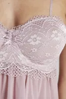 Sırt Dekolteli Şifon Dantelli Kısa Gecelik Pierre Cardin 880  görsel 22