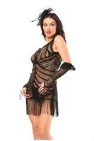 Gecelik Fantazi Takımı S-627 Siyah