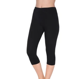 Yıldız Çamaşır Siyah 3'lü Paket Likralı Battal Beden Kısa Kadın Tayt Yıldız 3656