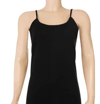 Yıldız Çamaşır Siyah 3'lü Paket Pamuk İp Askılı Kadın Atlet Yıldız 2047