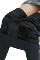 Siyah Bayan Peluş Tayt Pera Fitol 8022 Siyah görsel 5